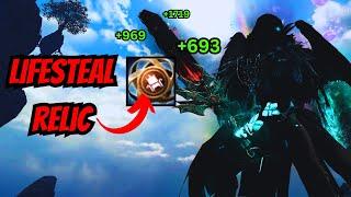 INSANE HEALING : Trying Out the New LIFESTEAL Relic on my REAPER - GW2