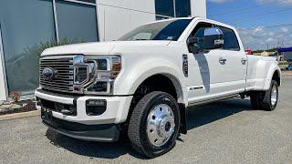 2022 Ford F-450 Platinum Review! Exterior, Interior, Tech!