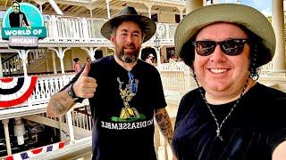 Riding the Liberty Belle + NEW Frontierland DVC Lounge at Magic Kingdom | A Day with Adam the Woo