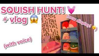 SATURDAY SQUISH HUNT! + VLOG WITH VOICE!  // deffokeerith