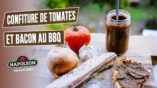 Cette confiture de tomates au bacon au barbecue, un accompagnement au top et facile à réaliser.