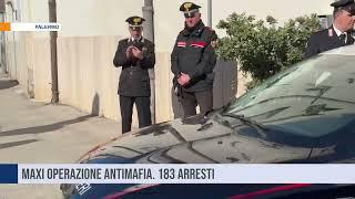 Duro colpo alla mafia. 183 arresti a Palermo