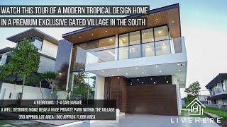 Modern Tropical Design Home inside The Enclave Alabang for Sale!