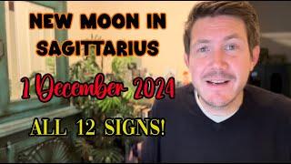 New Moon in Sagittarius 1 December 2024 All 12 Signs! Your Horoscope with Gregory Scott