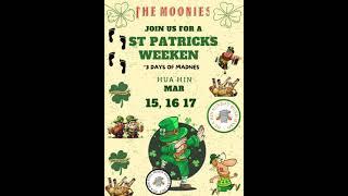 St Patrick's Day Party Invitation Full Moon Hash Hua Hin