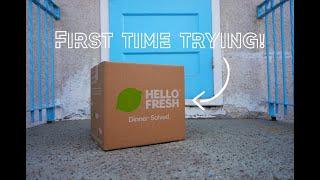 First time trying Hello Fresh (Not sponsored)