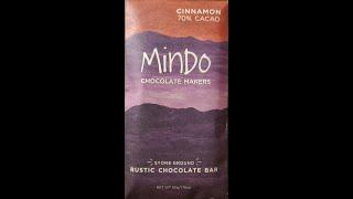 Mindo Chocolate Makers Cinnamon 70% Cacao Stone-Ground Rustic Chocolate Bar Review