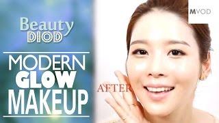 디오드메이크업 - 모던 글로우 메이크업 영상(네추럴) Modern glow in her makeup movie