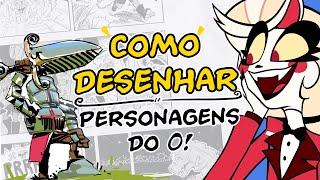 O que NÃO te contam sobre Desenhar Personagens!!