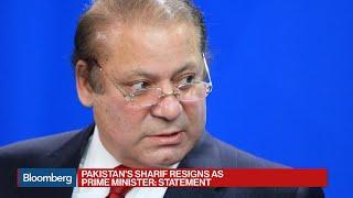 Pakistan's Nawaz Sharif Resigns as Prime Minister