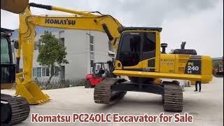 24 Ton Used Excavator Komatsu PC240 For Sale In Shanghai, in good condition