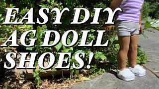 DIY AMERICAN GIRL DOLL SHOES