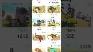 indian bike driving 3d new update ||All cheat codes list indian bike driving 3d 2023 #shorts