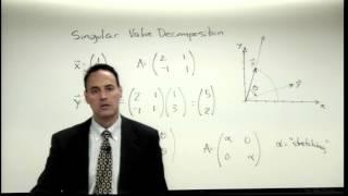 Lecture: The Singular Value Decomposition (SVD)