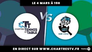 C'Chartres Tennis de Table vs Roanne LNTT