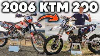 The Incredible Story of an 18-Year-Old KTM 200