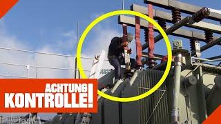 Begrenzter Platz! Trafo-Tausch im laufenden Betrieb! 1/2 | Achtung Kontrolle | KabelEins