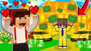 MOJA ŻONA ZOSTAJE NAJBOGATSZA NA CAŁYM ŚWIECIE  W MINECRAFT? GPLAY & LUMI