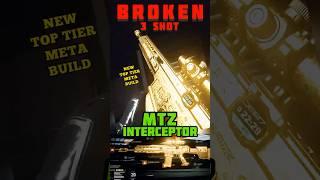 This *MTZ INTERCEPTOR* Build is 3 SHOT  | Best Class Setup | META | MW3 | WARZONE #shorts #viral