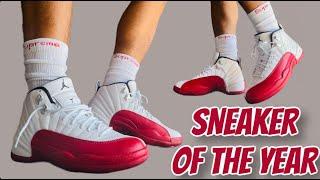 SNEAKER OF THE YEAR ! EARLY LOOK.. AIR JORDAN 12 "CHERRY" REVIEW & ON FEET | AUTOMATIC SELL OUT!