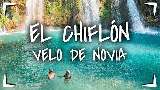 El CHIFLON cascadas de Chiapas ► Cascada VELO DE NOVIA  2 senderos diferentes 1 tour AZUL TURQUESA