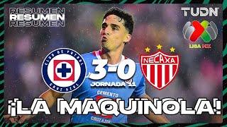 Resumen y goles | Cruz Azul 3-0 Necaxa | Liga Mx -AP2024 - J11 | TUDN