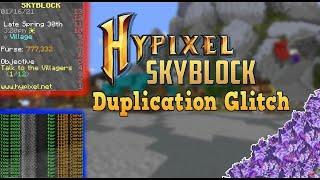 hypixel skyblock new dupe in 2025 new glitch dupe