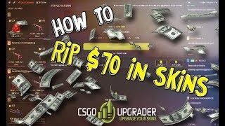 RIP CSGO Skins - $70 - CSGOUpgrader.gg