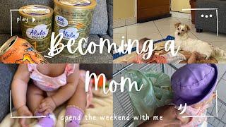 MOTHERHOOD VLOG| I BECAME A MOM FOR A WEEKEND | NAMIBIAN YOUTUBER