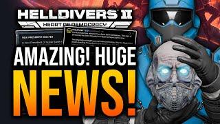Helldivers 2 - Super Earth Won! New Enemy Hint & New Patch!