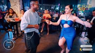 Cuban Dancer Meets Gorgeous Mexican on the Dance Floor— Salsa Dance Magic in Action!