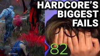 Biggest Fails of Hardcore Survivor | Dead by Daylight