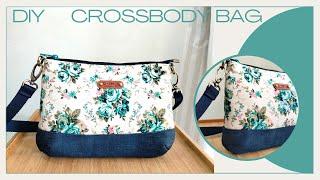 How To Make Cute Crossbody Bag | Crossbody Bag For Beginners Tutorial