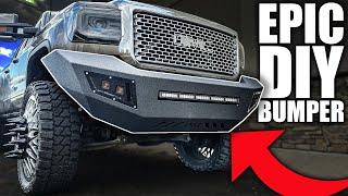 Building The Perfect Off-Road Bumper For My Dually (FULL BUILD)