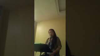 Irelyn Arana: singing "I'm with You" by Avril Lavigne