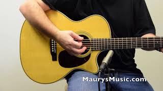 The Martin GPC-28E (2018) at Maury's Music