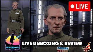 LIVE Hot Toys Grand Moff Tarkin Unboxing & Review