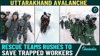 Uttarakhand Avalanche: 41 Missing, 16 Rescued In Chamoli | Rescue Operations Underway