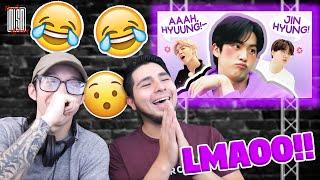 bts can't stop whining to their jin hyung | NSD REACTION