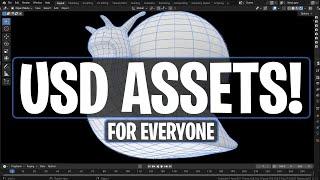 Awesome & Free OpenUSD Asset Library For All!