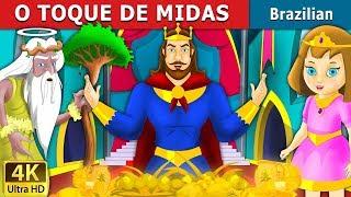 O TOQUE DE MIDAS | King Midas Touch Story in Brazilian | Brazilian Fairy Tales