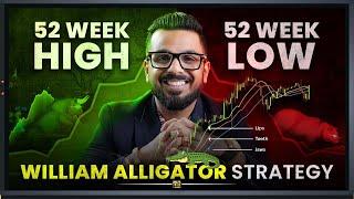 How to Trade 52 Week High & Low Stocks with Williams Alligator Indicator | Share Market