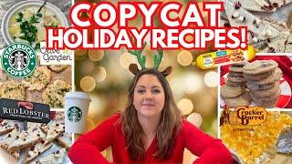 My Top 5 Holiday Copycat Recipes on a Budget: Cracker Barrel, Starbucks, Olive Garden & More!