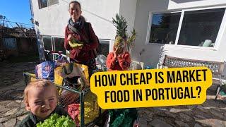 A Family Day in Portugal: Fresh Food Finds at the Market 