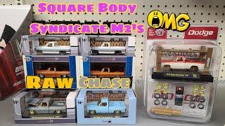 We hit the Motherload of M2 Square Body Syndicate sets! Raw chase and regular chase plus Chase lift!