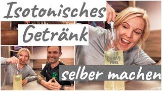 Isotonisches Getränk selber machen | Elektrolyte beim Sport | ConnyPure