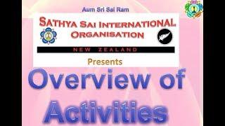 Activities by Sathya Sai International Organisation of New Zealand up to Oct 2017