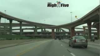 US75 Central Expy, Dallas, TX,  Margaret Hunt Hill Bridge