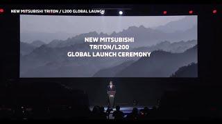 MITSUBISHI TRITON / L200 Global Launch