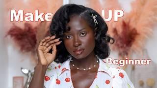 Beginner Makeup Tutorial With No Foundation…How?? || Ohemaa